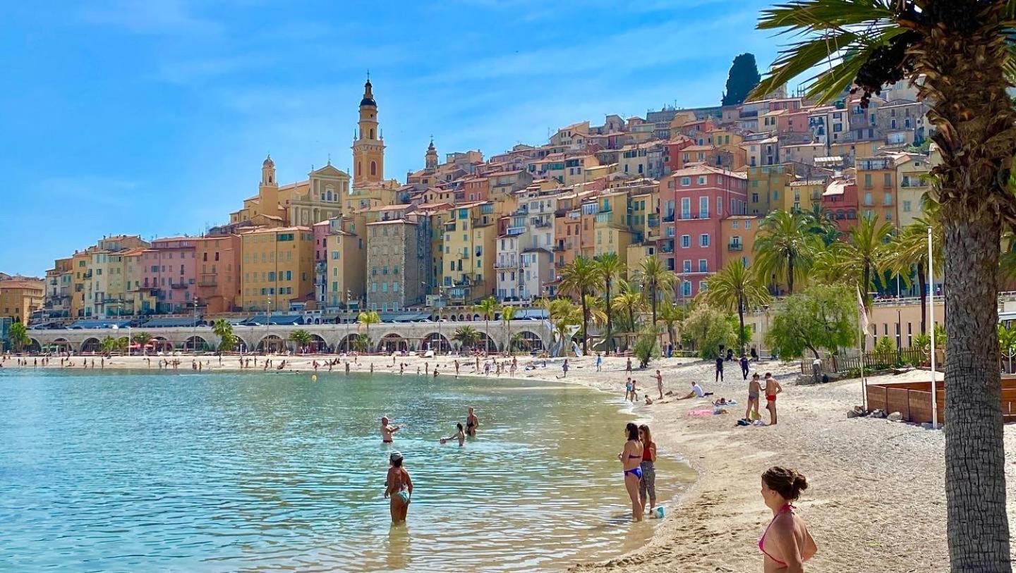 Monaco # Menton - 6 Persons - 2 Bedrooms - Full Renovated - Private Parking - Hypercenter - Clim - Beach And Sun Exterior foto