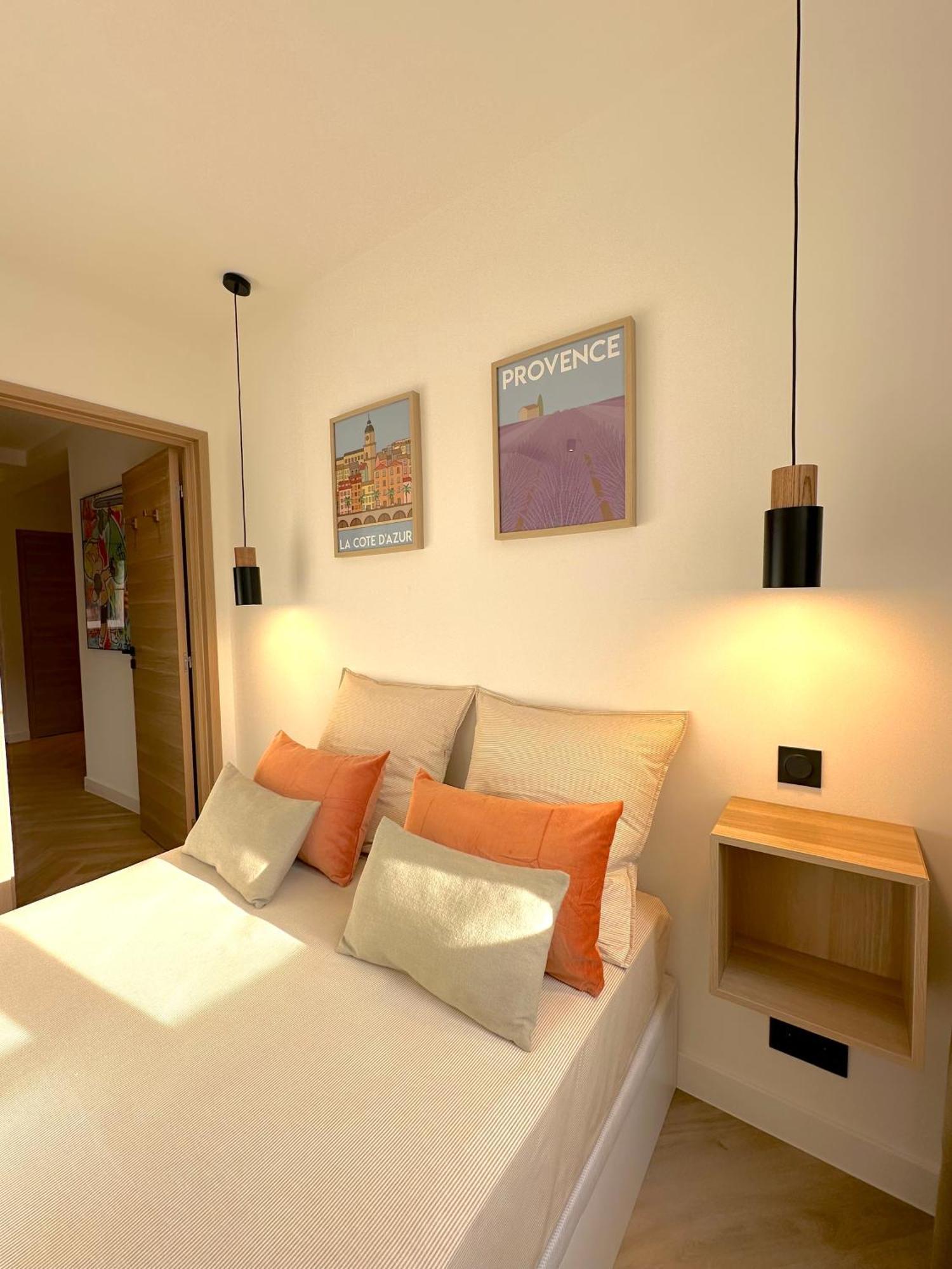 Monaco # Menton - 6 Persons - 2 Bedrooms - Full Renovated - Private Parking - Hypercenter - Clim - Beach And Sun Exterior foto